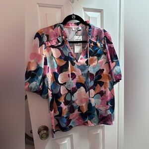 THML Puff Sleeve Blouse NWT 🩷